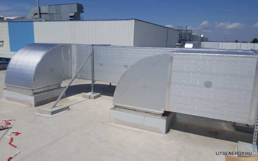 Légtechnikai rendszerek szerelése bevásárló központokban – modern megoldások a LitsEnergy-től